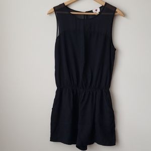 One Clothing Black Classy Romper EUC, Medium